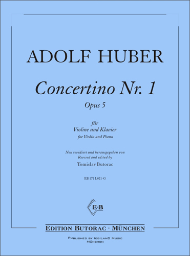 Cover - Schler-Concertino Nr. 1, op. 5